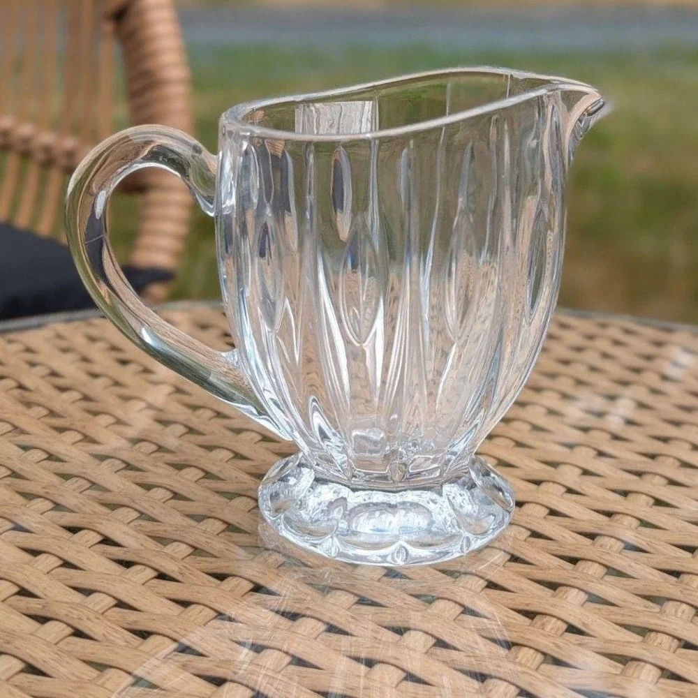 Waterford Marquis Crystal Vintage‎ Ribbed Glass Creamer Made in Germany